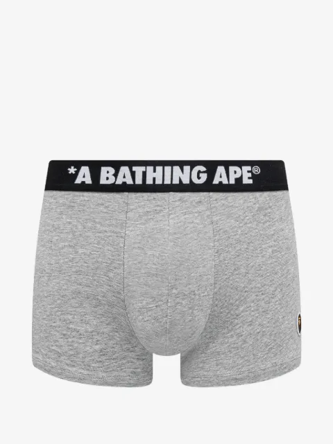 A BATHING APE® logo-waistband boxers