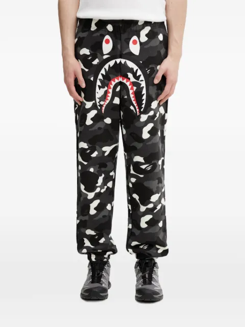 A BATHING APE® City Camo Shark track pants