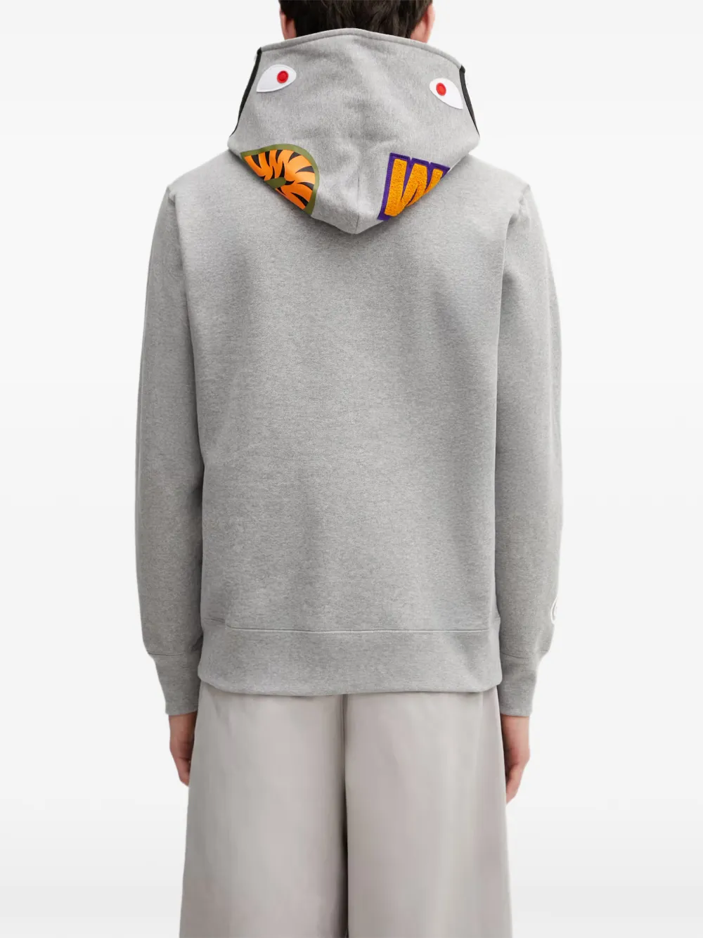 A BATHING APE Sweater met capuchon Grijs