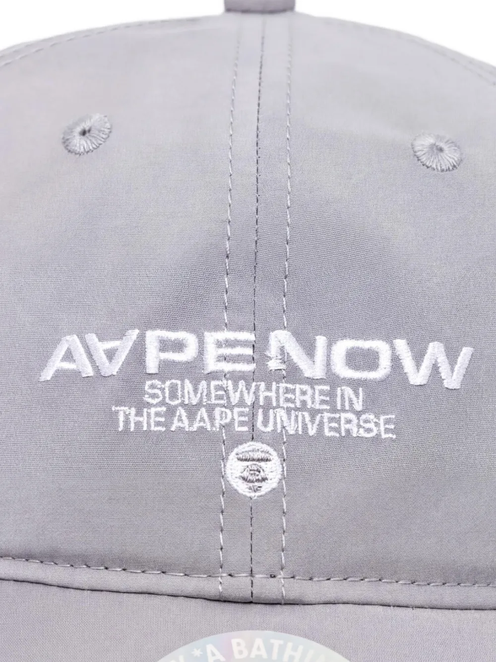 AAPE BY *A BATHING APE AAPE Now honkbalpet Grijs