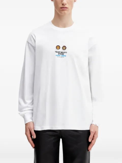 AAPE BY *A BATHING APE® Baby Milo graphic-print T-shirt