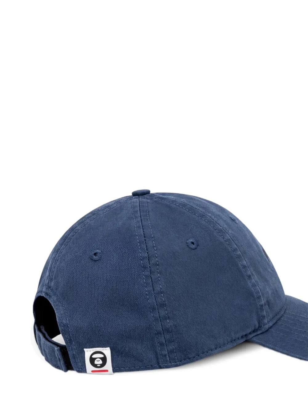 AAPE BY *A BATHING APE Honkbalpet met geborduurd logo Blauw