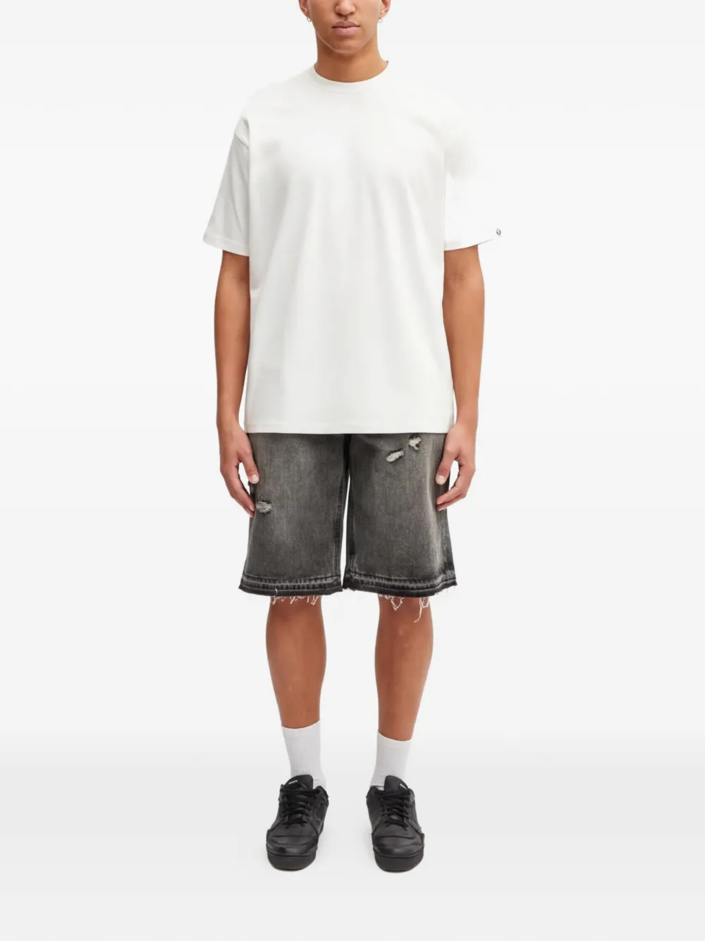 AAPE BY *A BATHING APE T-shirt met logo Wit
