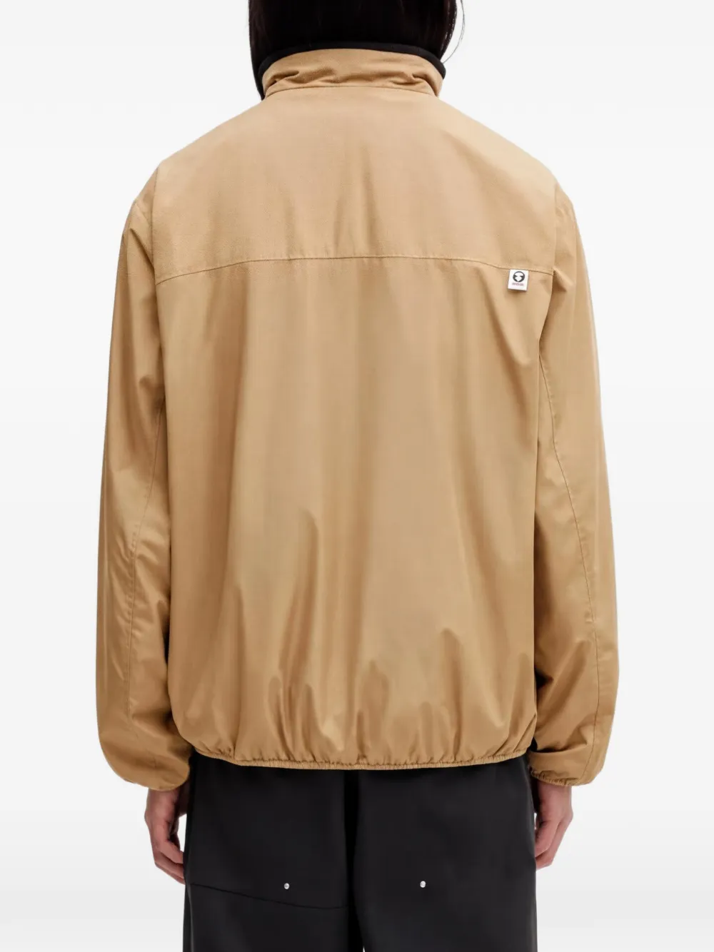 AAPE BY *A BATHING APE Omkeerbaard trainingsjack Beige