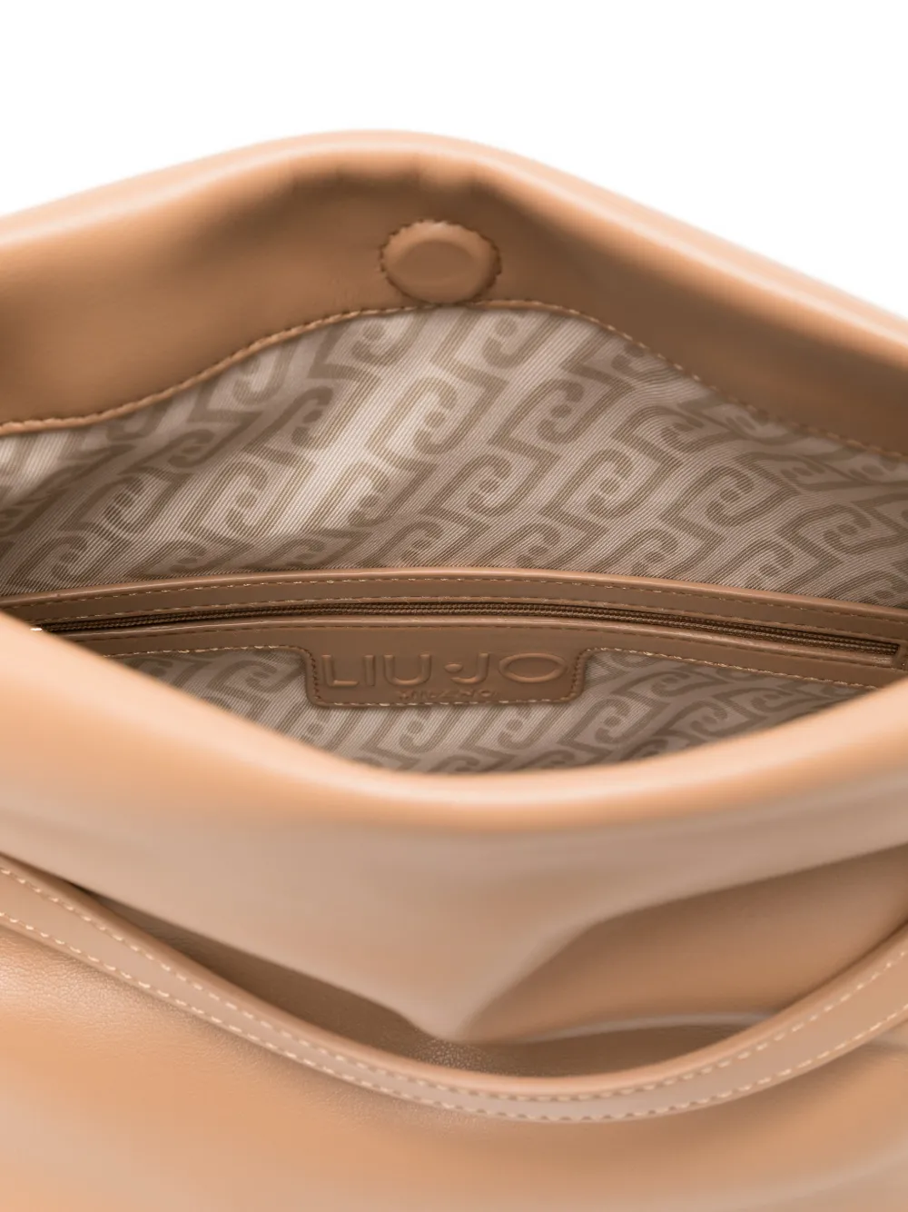 LIU JO Schoudertas met logo Beige