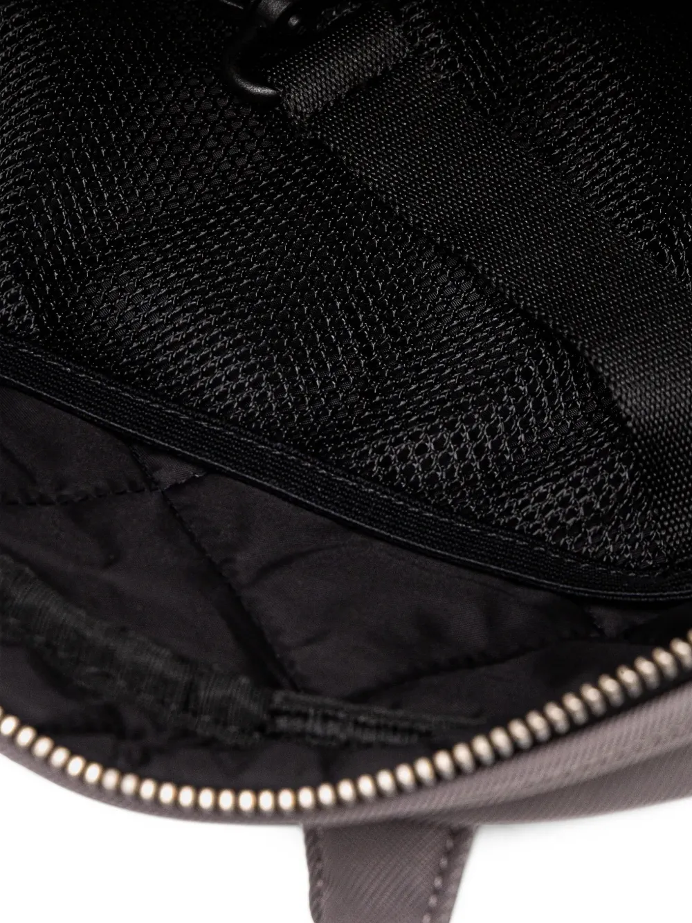 Carhartt WIP logo-patch zip-around messenger bag Grijs