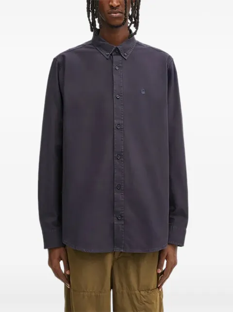 Carhartt WIP Bolton logo-embroidered shirt