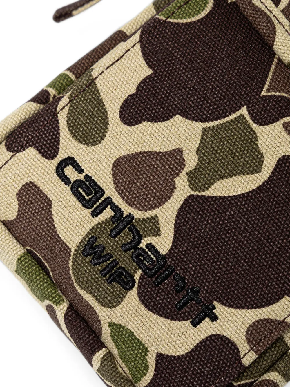 Carhartt WIP camouflage-print messenger bag Beige