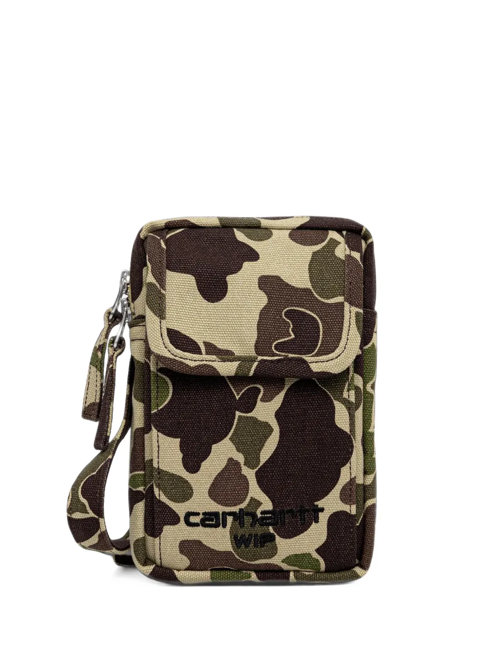 Carhartt WIP camouflage-print messenger bag Beige