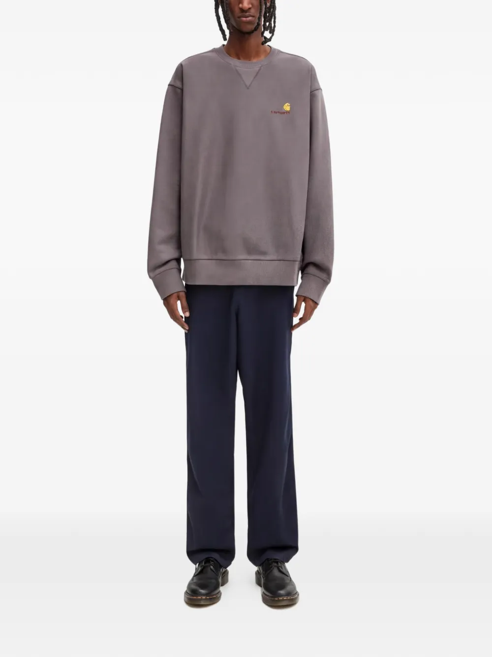 Carhartt WIP Straight broek Blauw