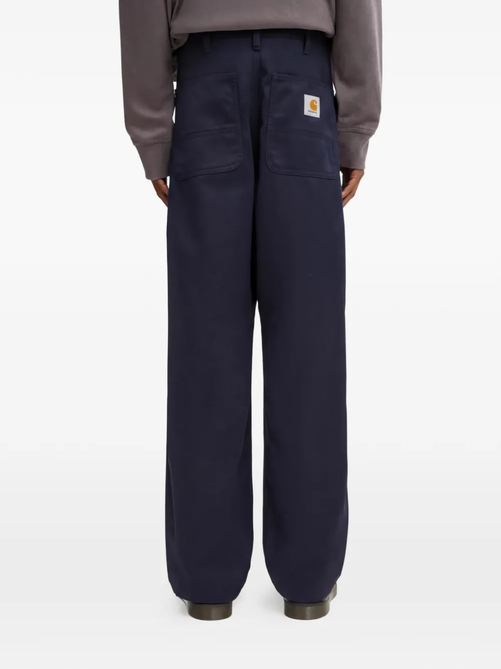 Carhartt WIP Straight broek Blauw