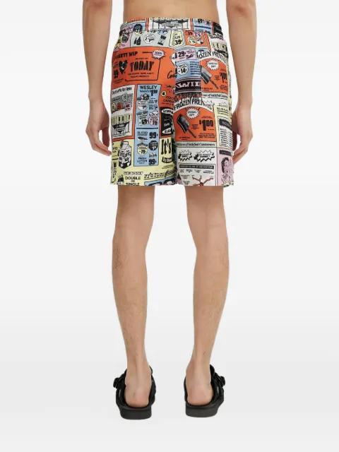 Carhartt WIP graphic-print swim shorts