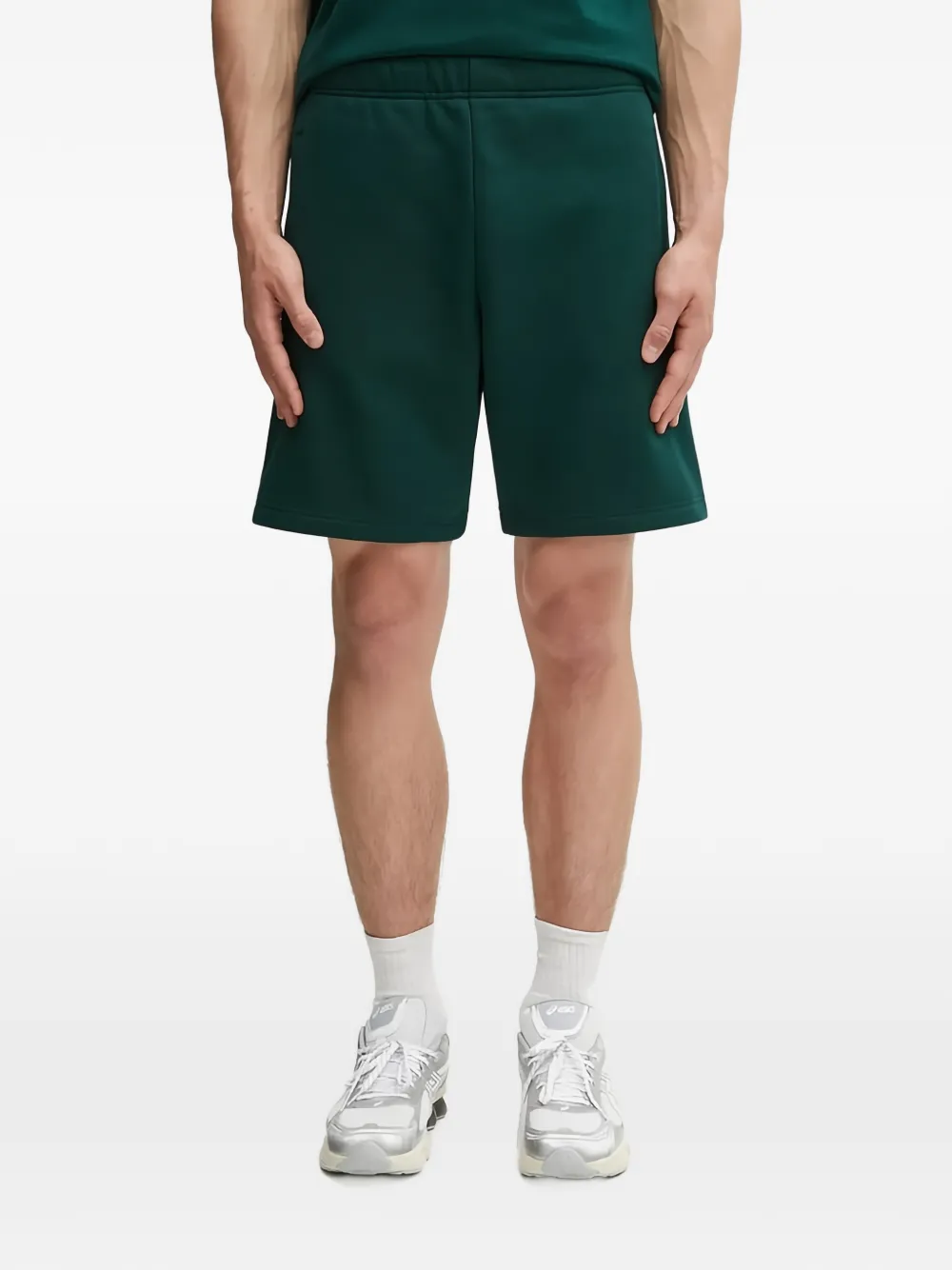 Carhartt WIP Chase patch-pocket track shorts - Verde