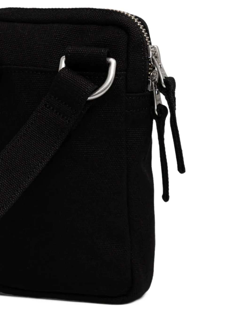 Carhartt WIP logo-embroidered belt bag Zwart