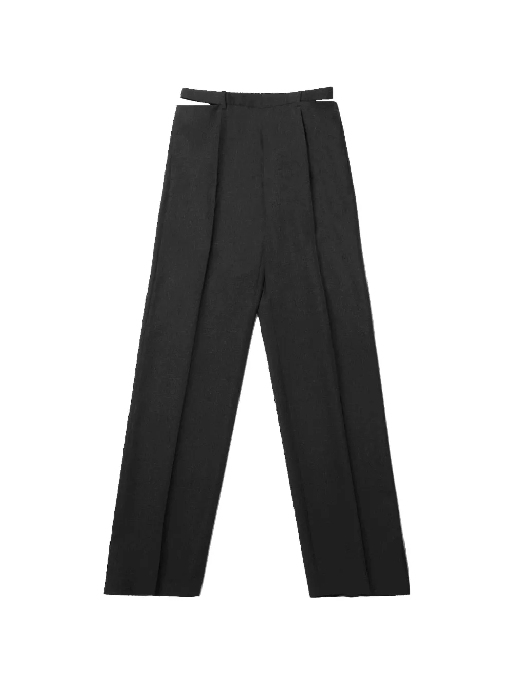 Jil Sander cut-out-detail trousers - Nero