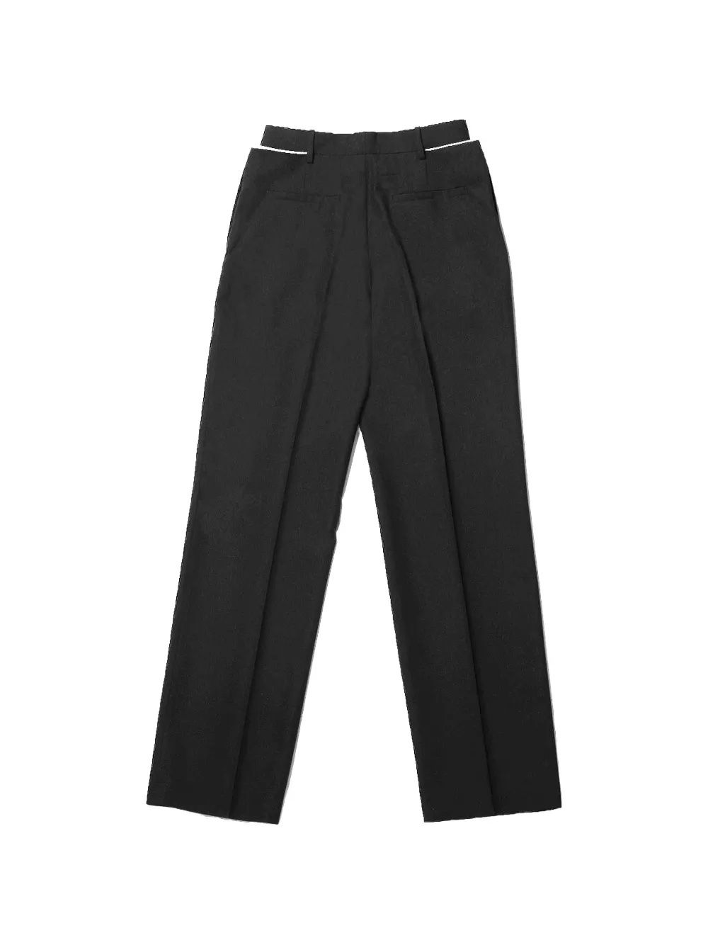 Jil Sander Broek met uitgesneden detail Zwart