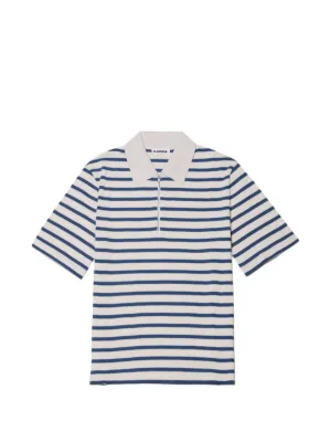 Jil Sander ハーフジップ ポロシャツ | ホワイト | FARFETCH JP