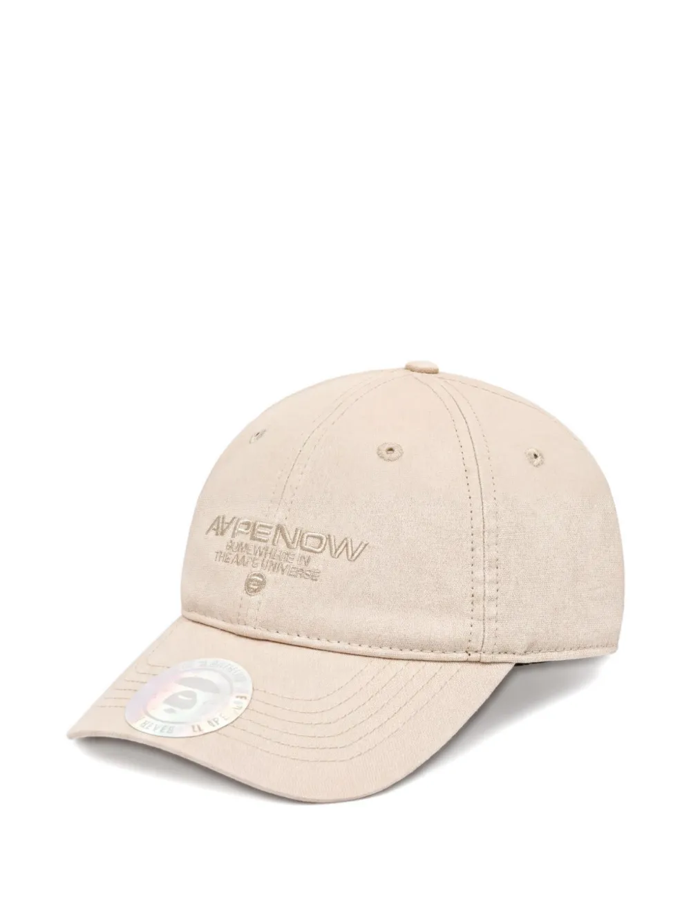 AAPE BY *A BATHING APE® Cappello da baseball con logo - Toni neutri