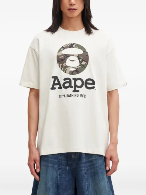 AAPE BY *A BATHING APE® logo-print T-shirt