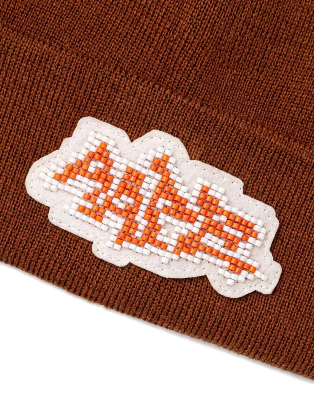 AAPE BY *A BATHING APE Muts met logopatch Bruin