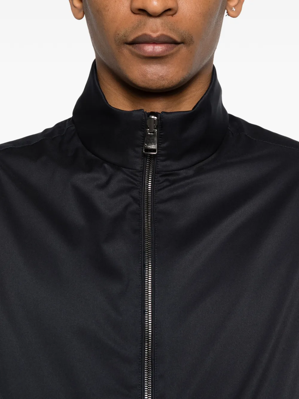 Canali Bodywarmer met rits Blauw