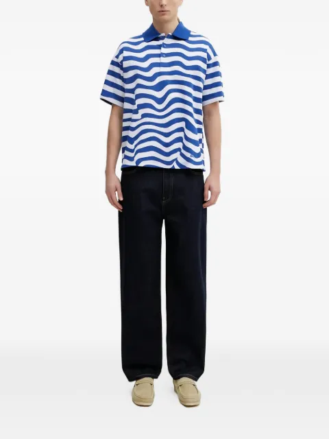 Carhartt WIP Aaron logo-patch denim jeans