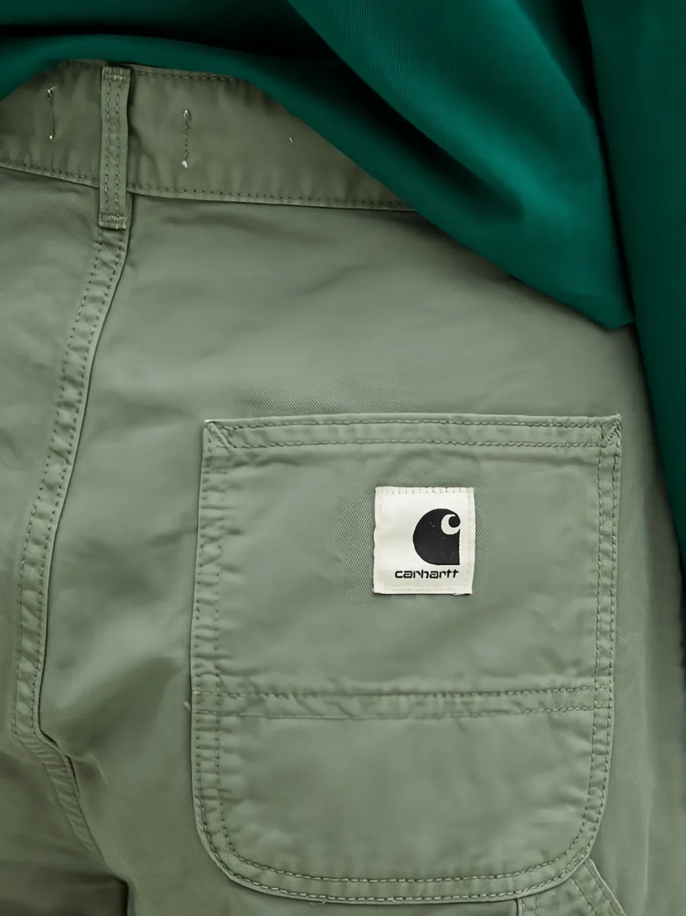 Carhartt WIP Straight broek Groen