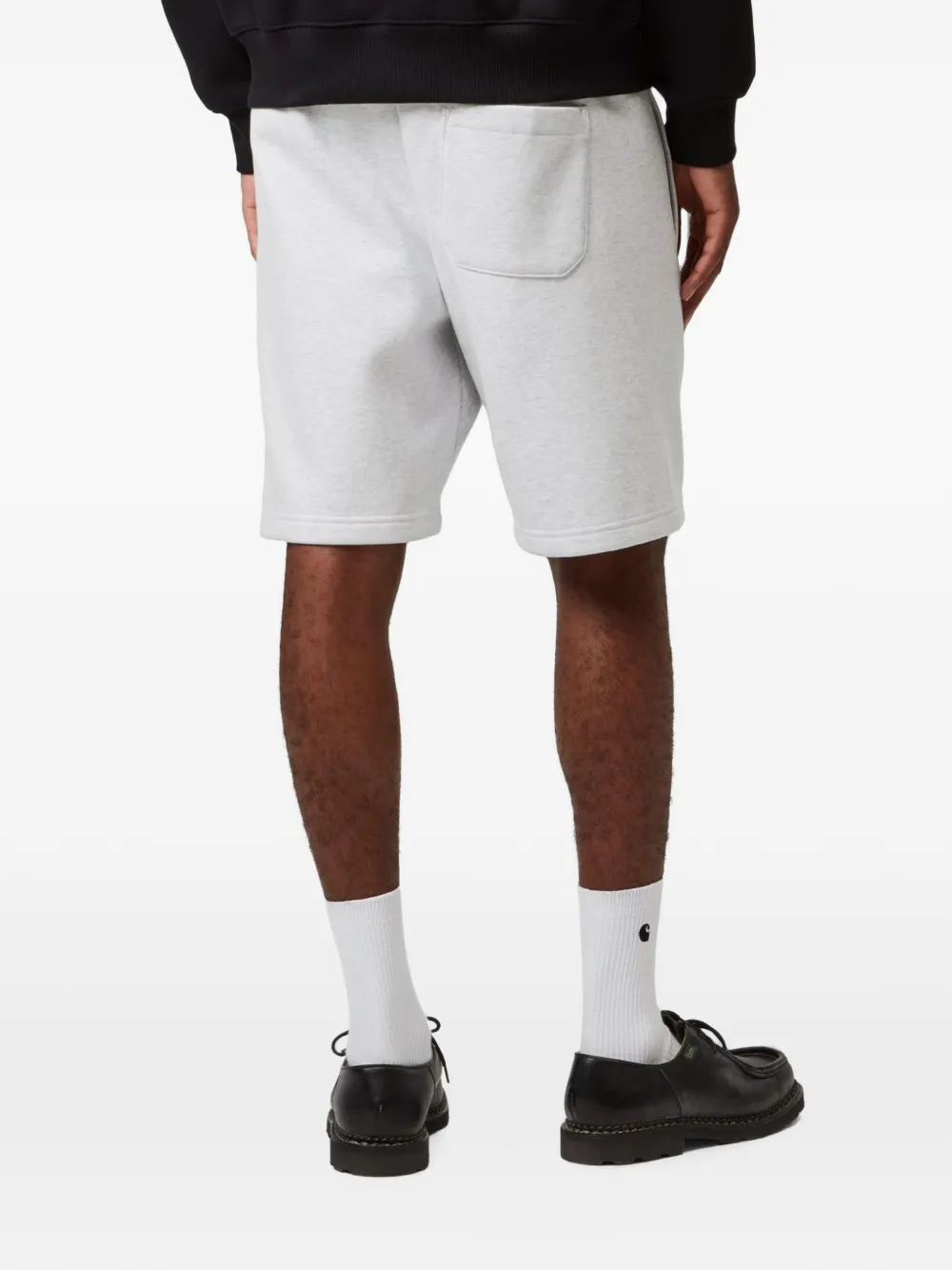 Carhartt WIP Trainingsshorts met logodetail Grijs