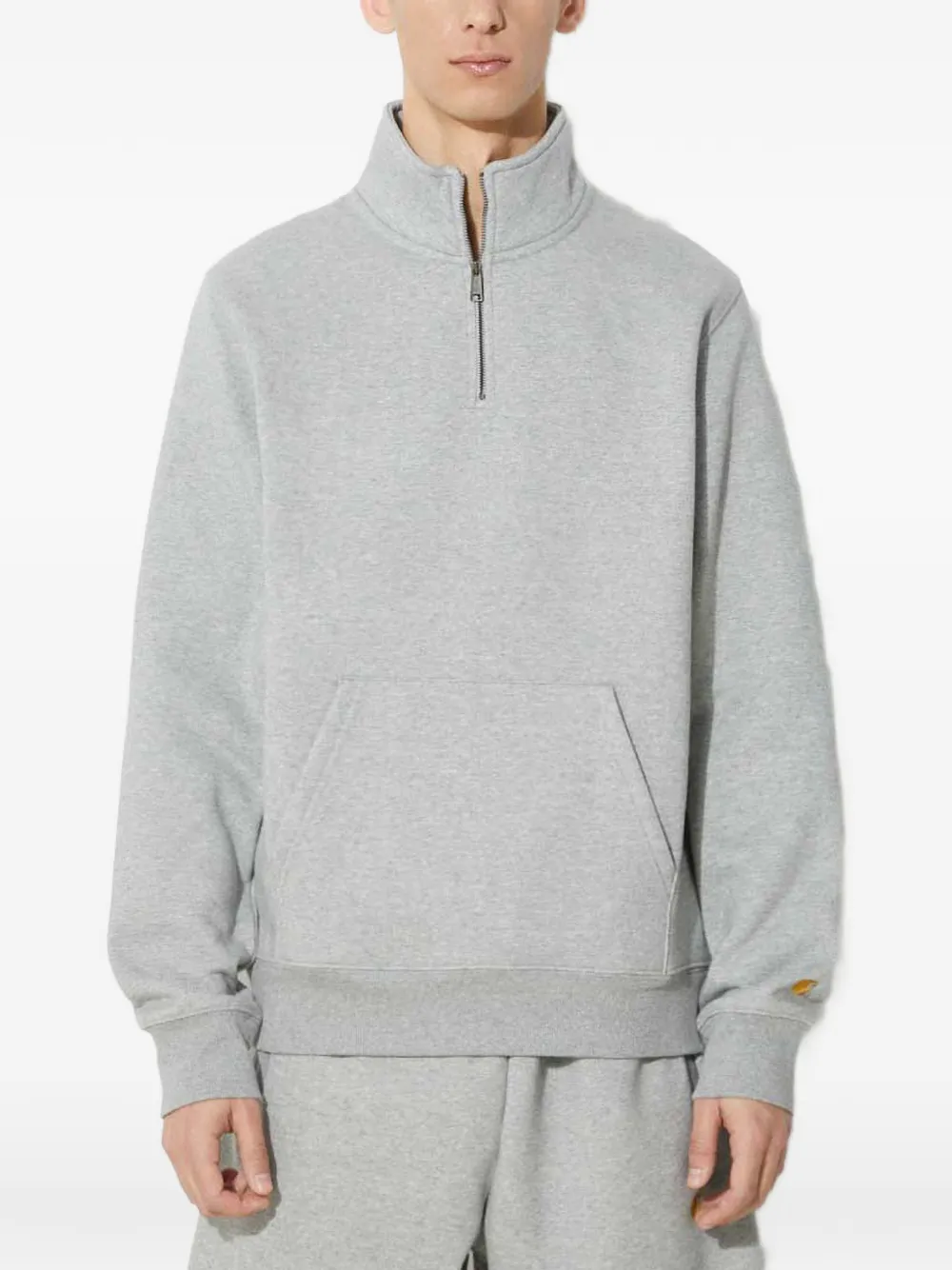 Carhartt WIP Sweatshirt mit Stehkragen - Grau