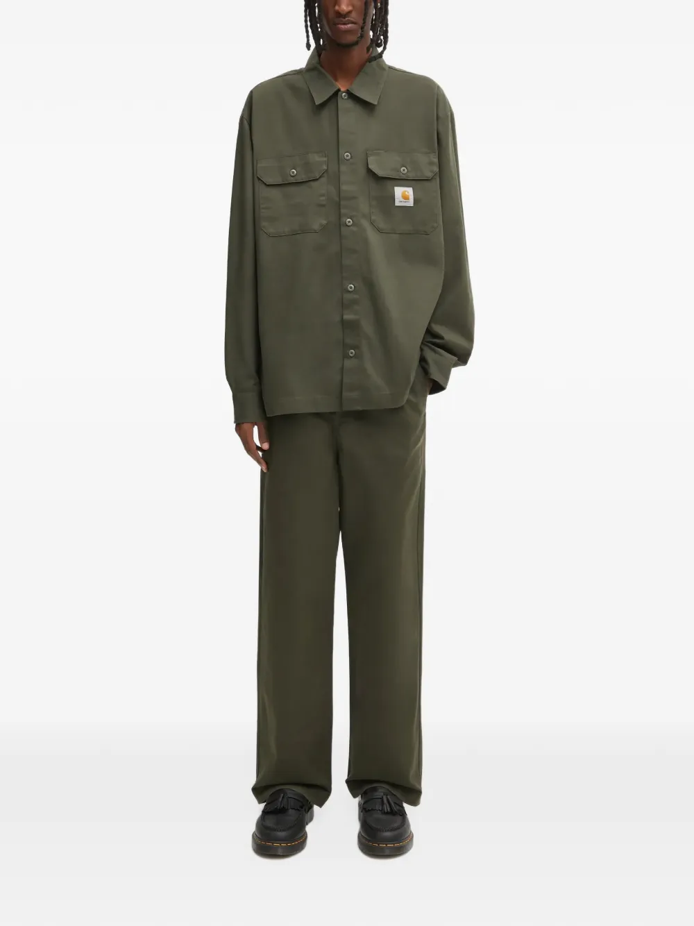 Carhartt WIP Craft pants Groen