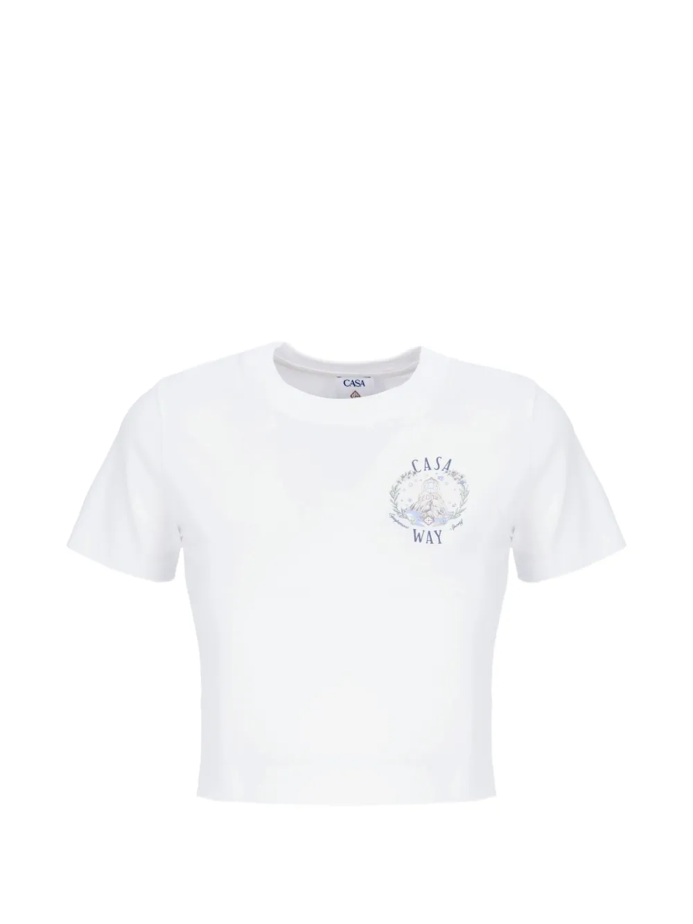 Casablanca crew-neck T-shirt - Bianco