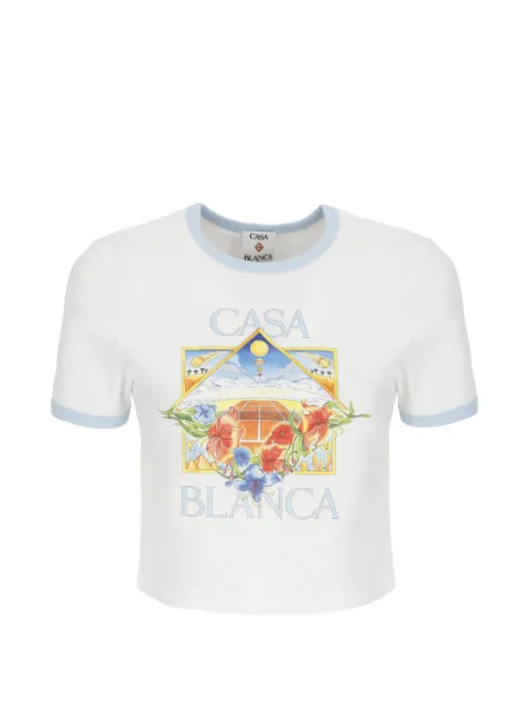 Casablanca graphic-print T-shirt