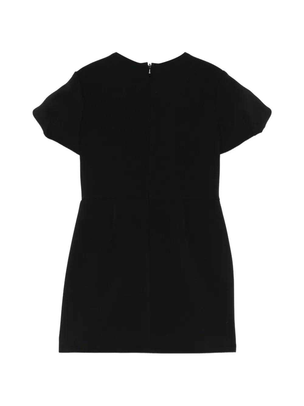 Elisabetta Franchi La Mia Bambina Jurk met klepzak Zwart