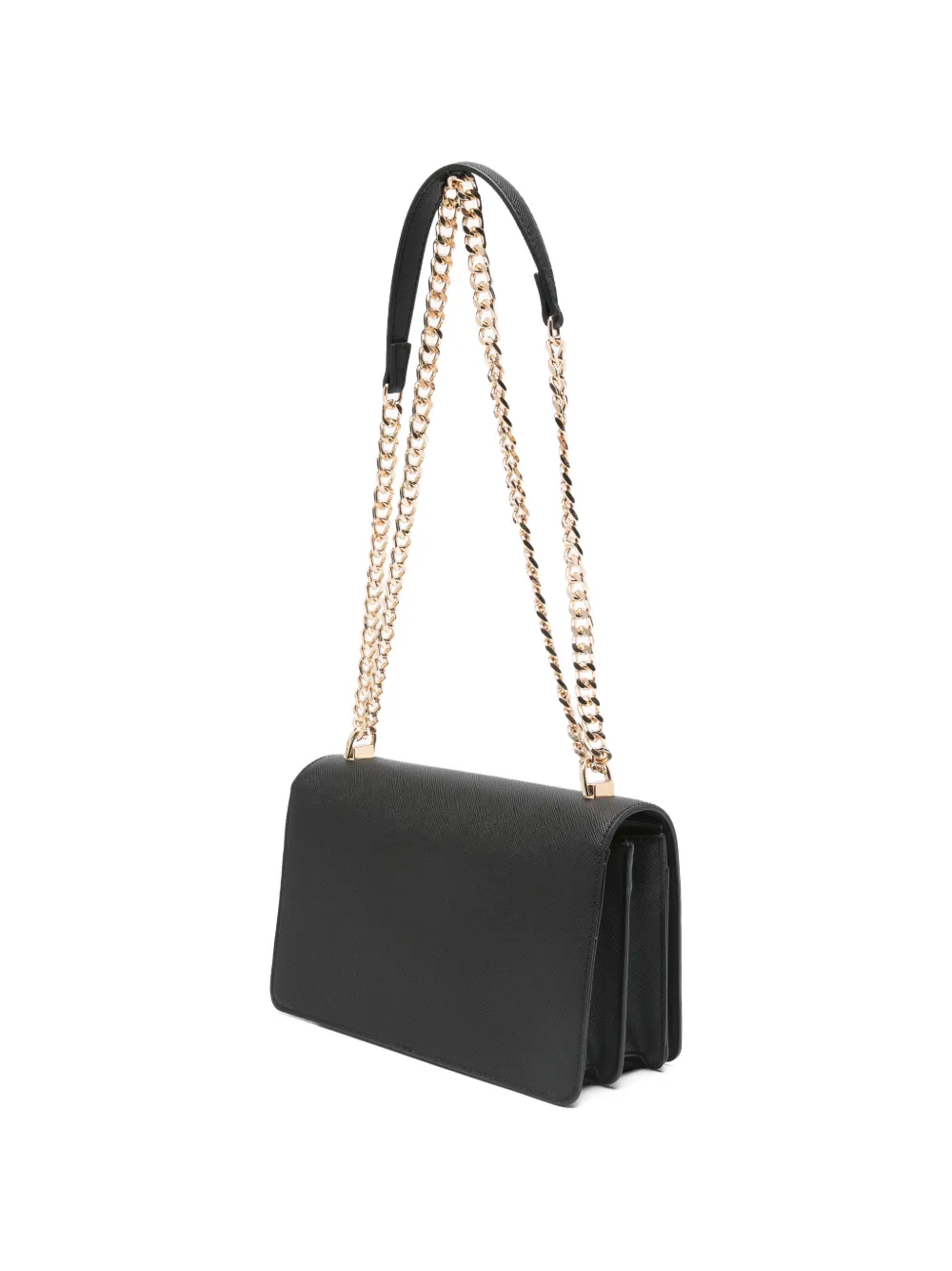 Liu Jo Medium Embossed-logo Cross Body Bag - Black 