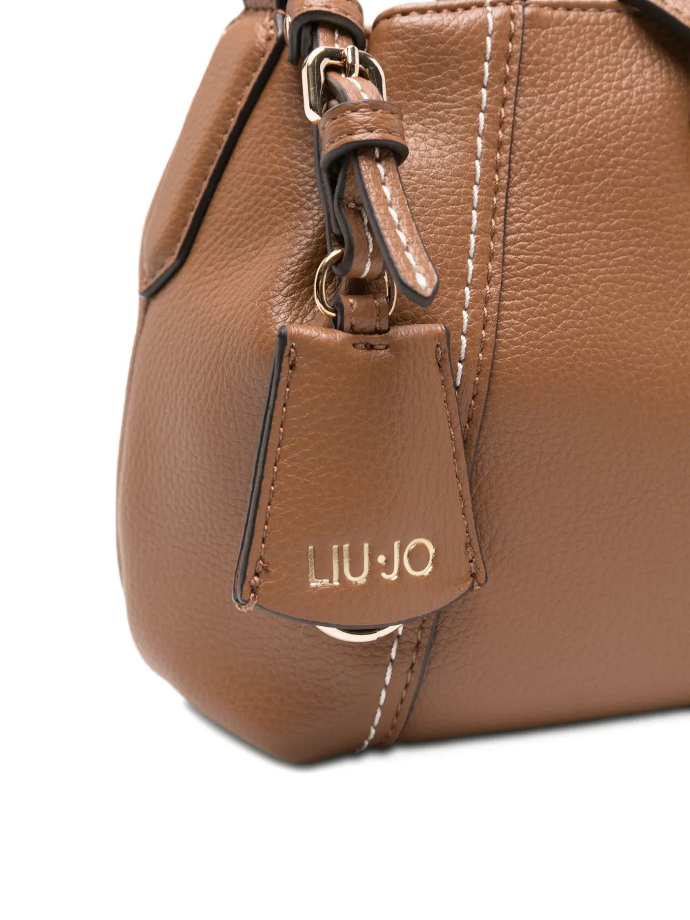  Liu Jo Medium Logo-lettering Cross Body Bag - Brown 