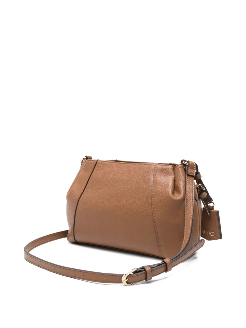  Liu Jo Medium Logo-lettering Cross Body Bag - Brown 