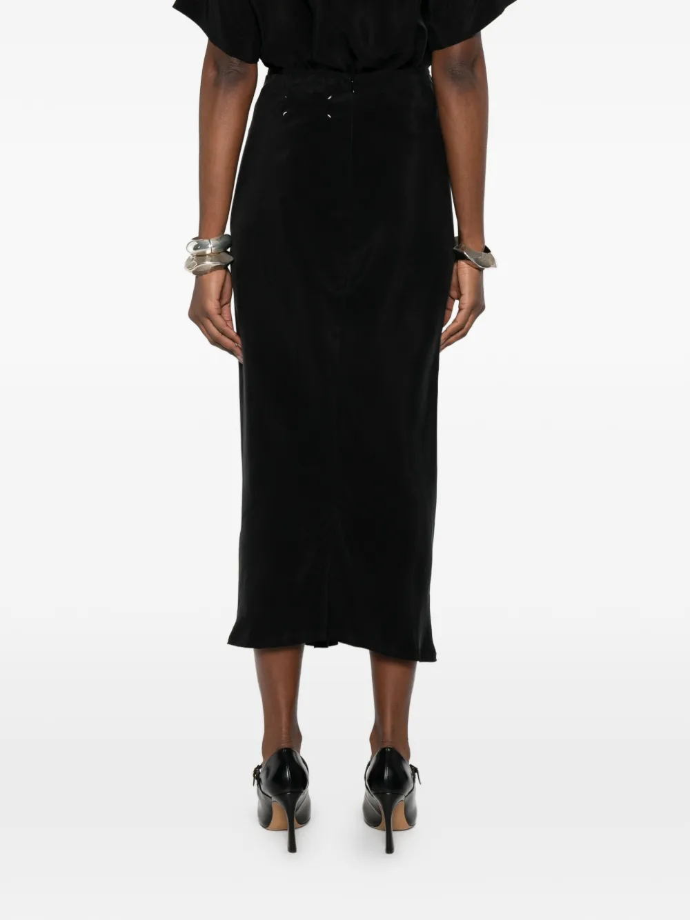 Maison Margiela Midi-rok Zwart