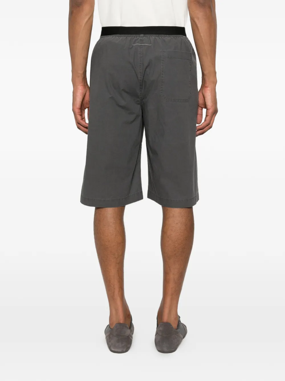 MM6 Maison Margiela Elastische shorts Grijs
