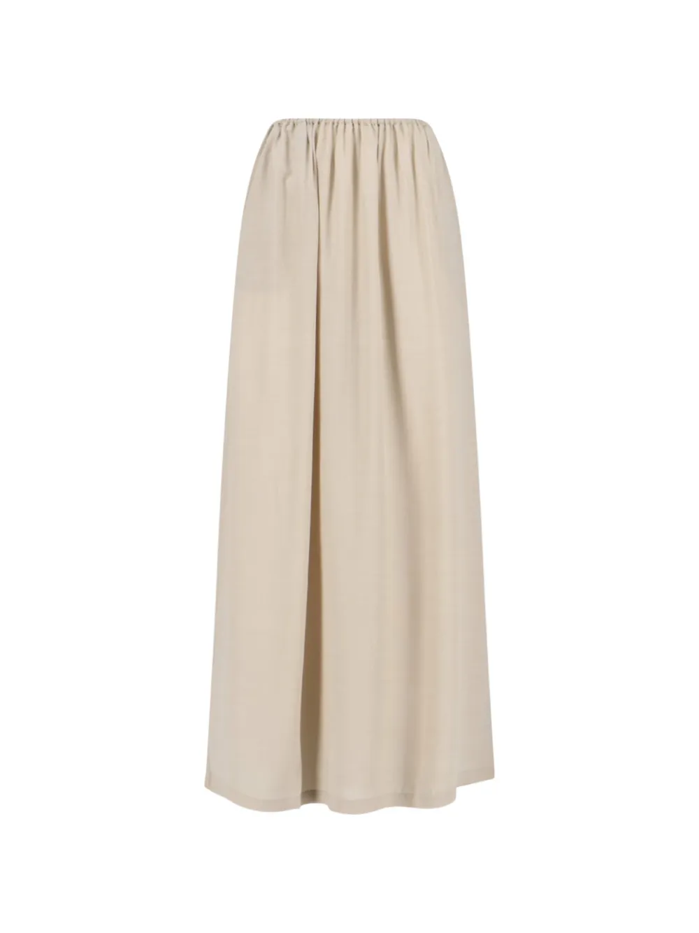 The Frankie Shop Aeson gathered maxi skirt - Toni neutri