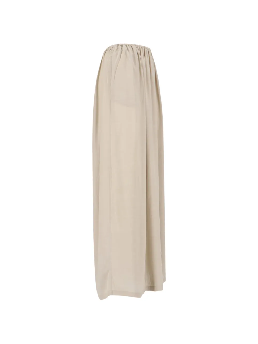 The Frankie Shop Aeson gesmockte maxi-rok Beige