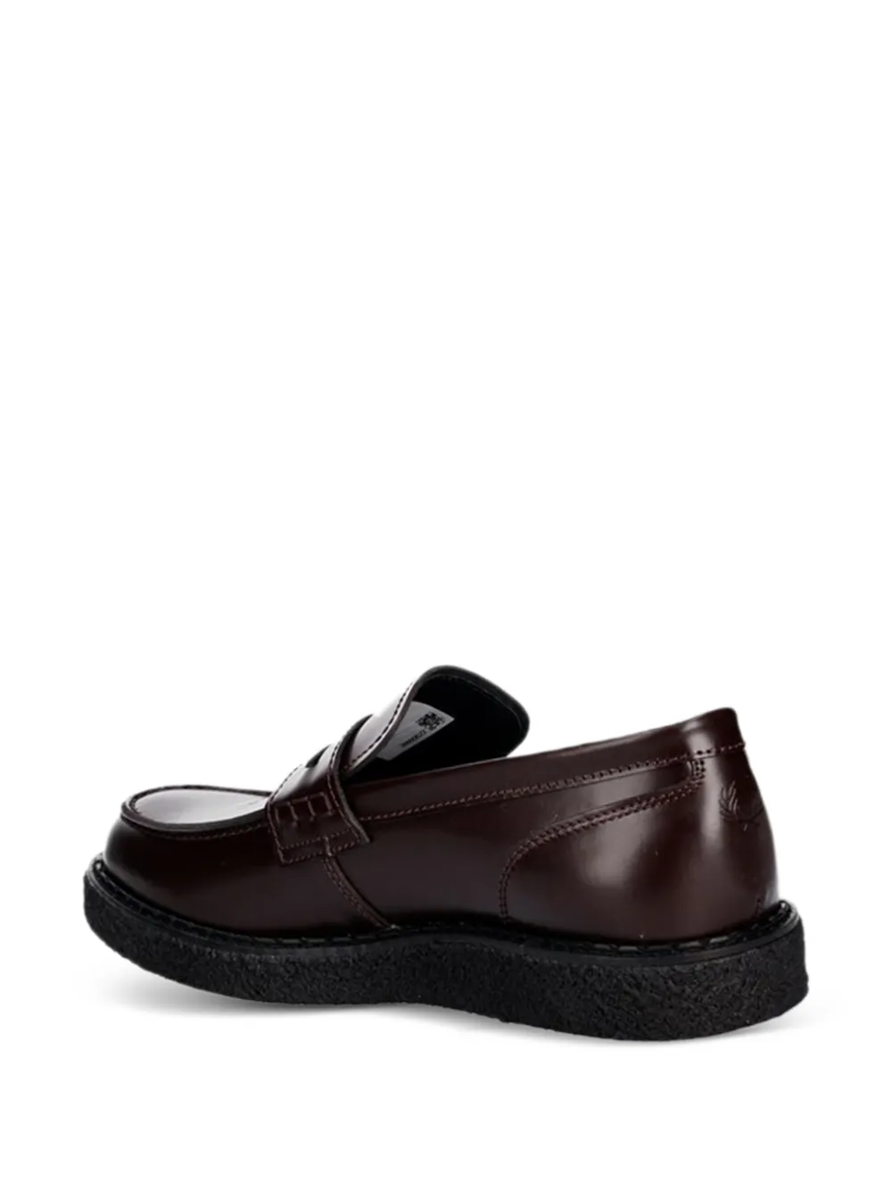Fred Perry panelled penny loafers Bruin