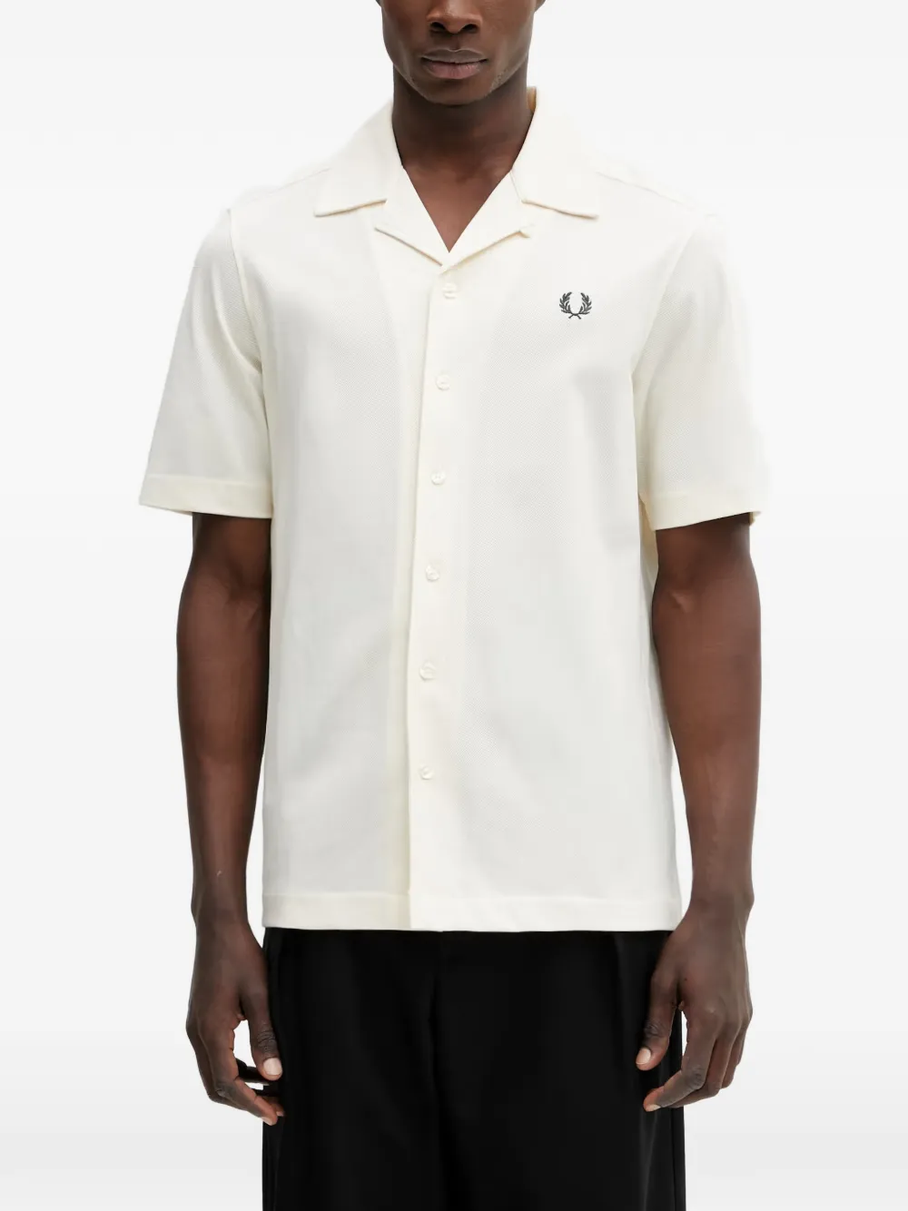 Fred Perry short-sleeve shirt - Toni neutri