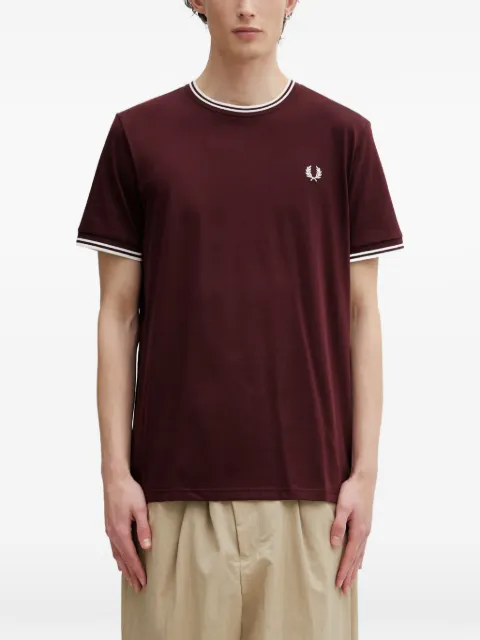 Fred Perry logo-embroidered T-shirt