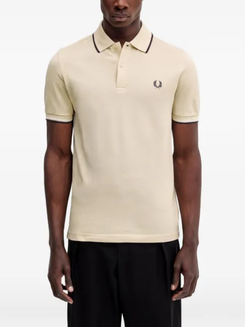 Fred Perry logo-embroidered polo shirt