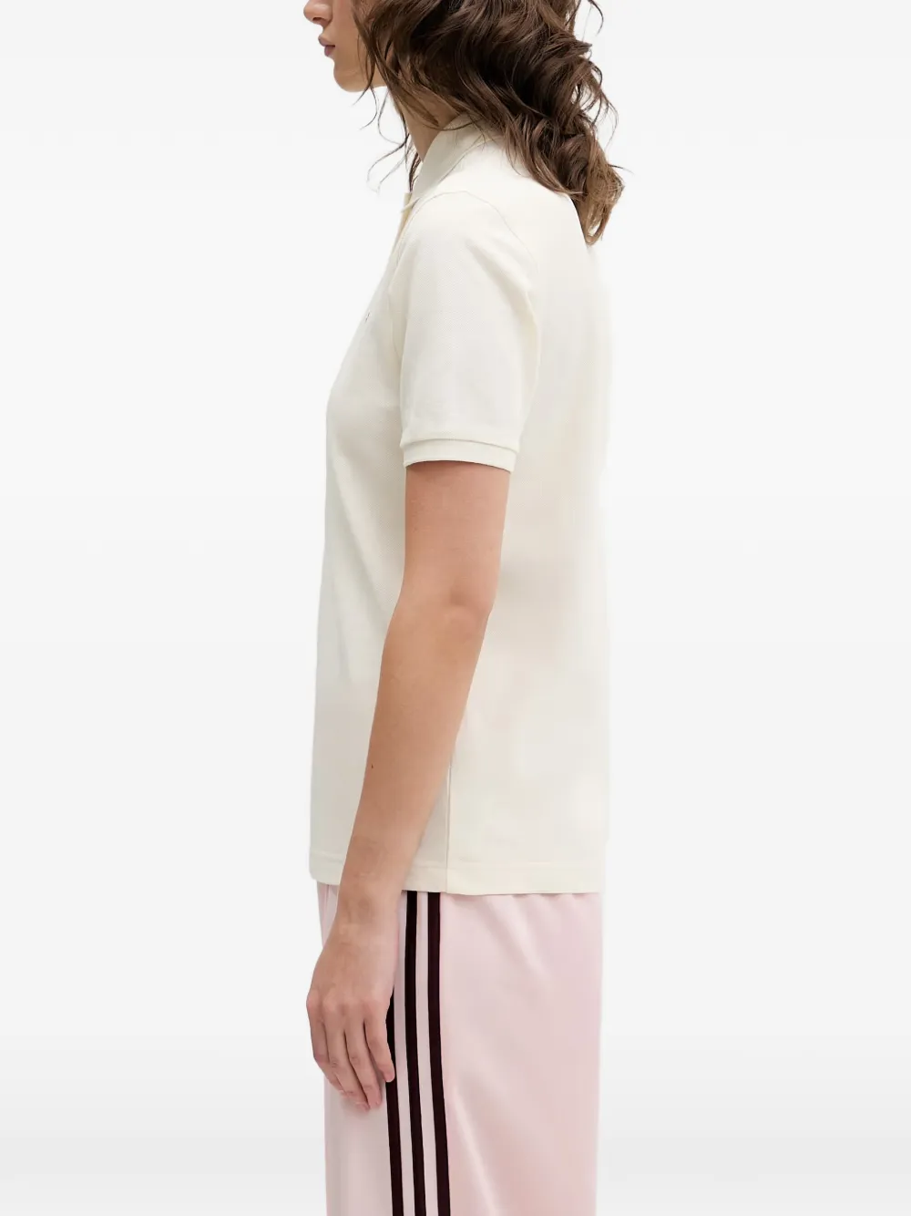  Fred Perry Polo Con Logo Bordado - Blanco 