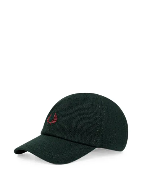 Fred Perry logo-embroidery baseball cap
