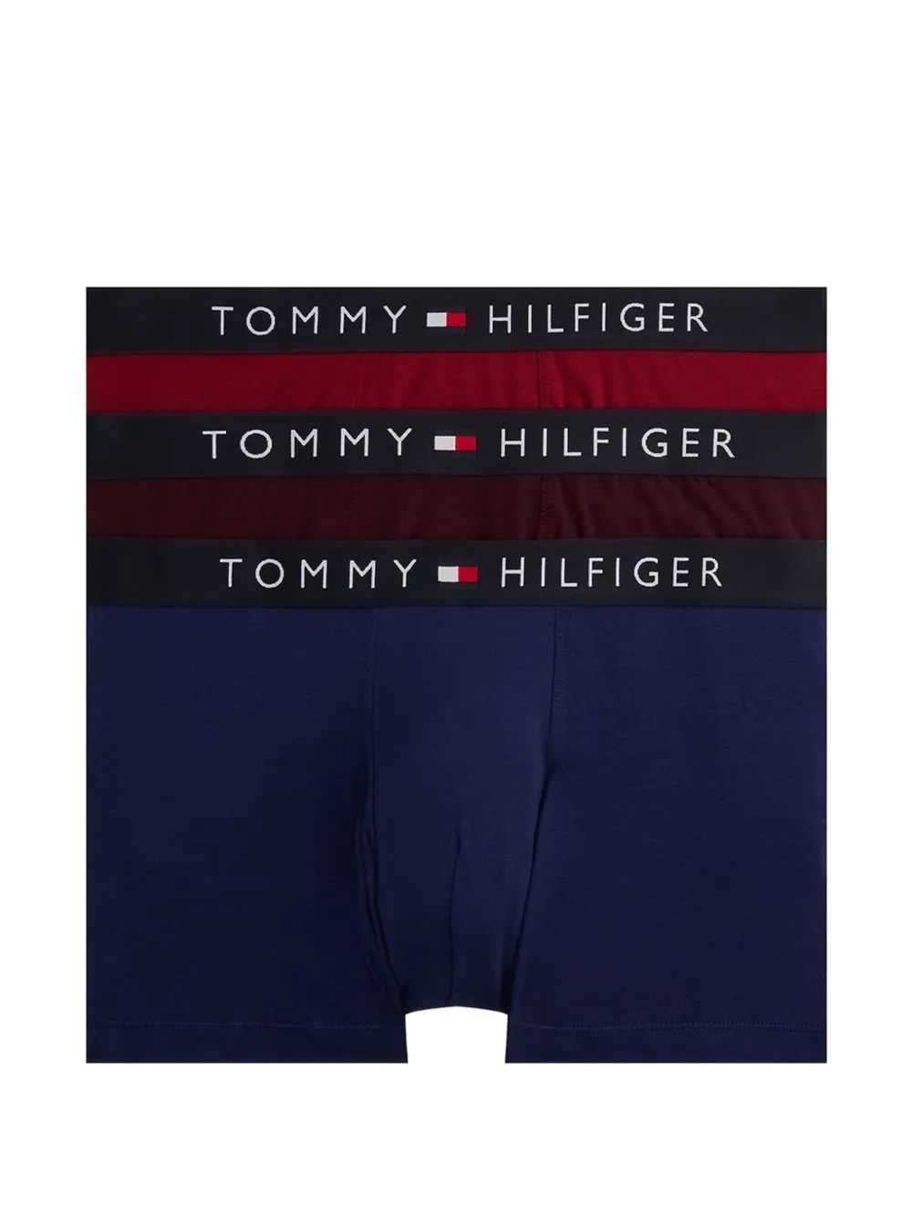 Tommy Hilfiger logo-waistband boxers (pack of three) - Blu