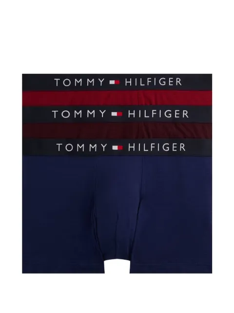 Tommy Hilfiger pack de tres bóxeres con logo en la pretina