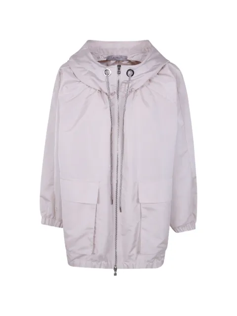 D.Exterior hooded jacket