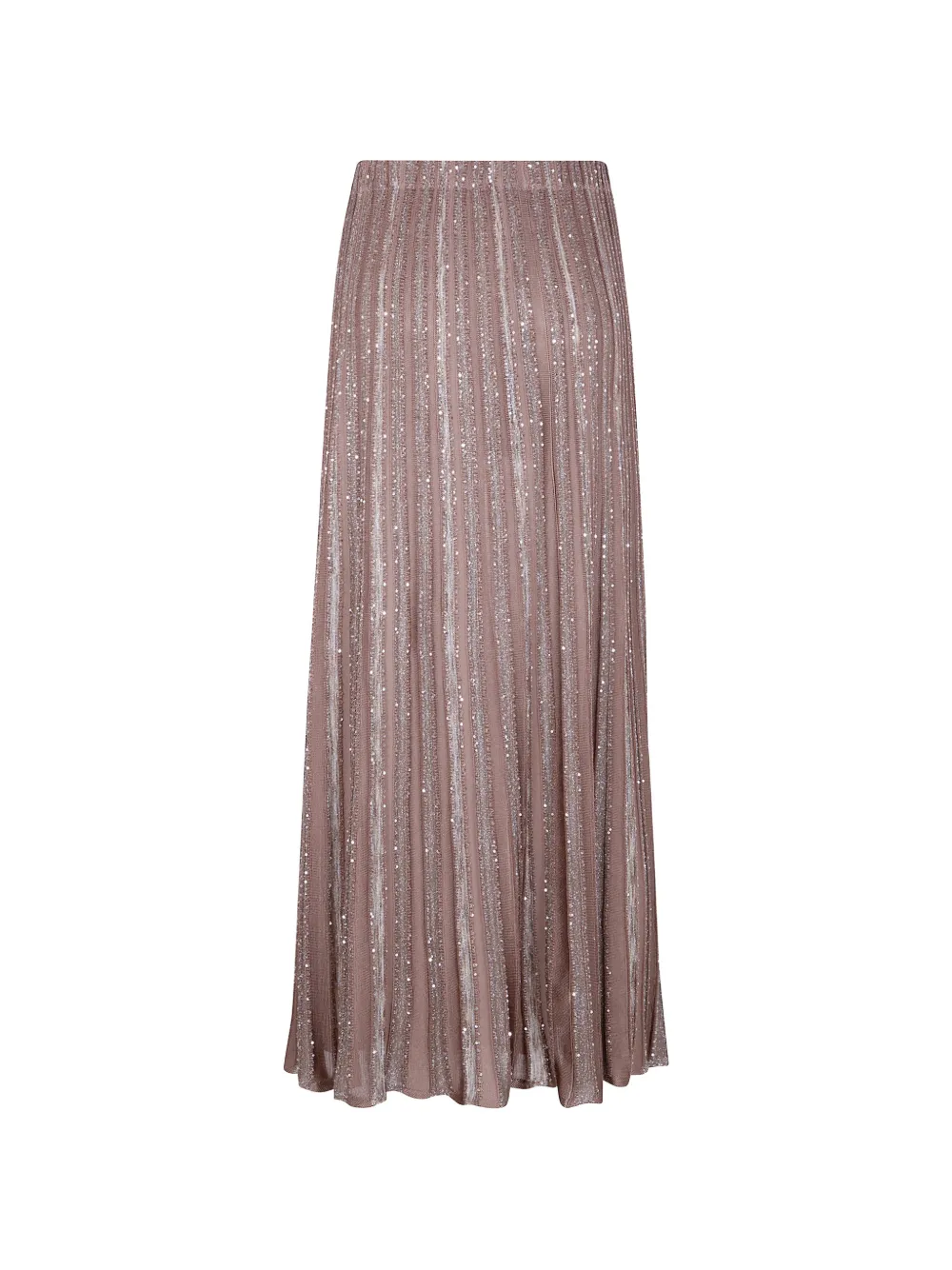  D.exterior Sequin Embellished Skirt - Neutrals 